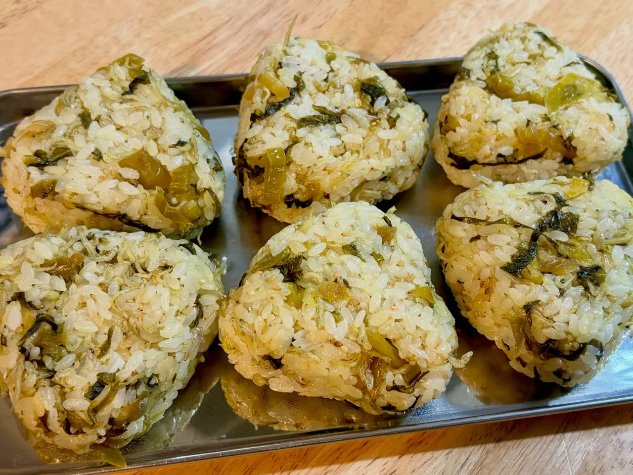 Newおにぎりはじゃこ高菜🍙